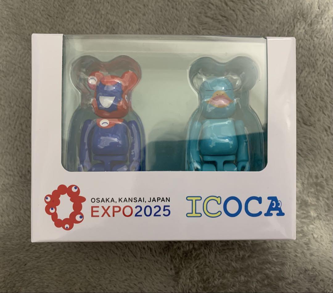 ☆BE@RBRICK☆ミャクミャク☆イコちゃん大阪関西万博会場限定