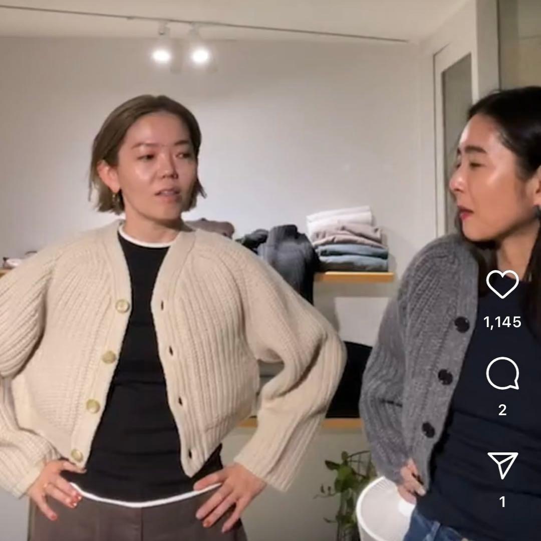 SHISHIKUI cardi a / グレー SHISHIKUI cardi a / グレー