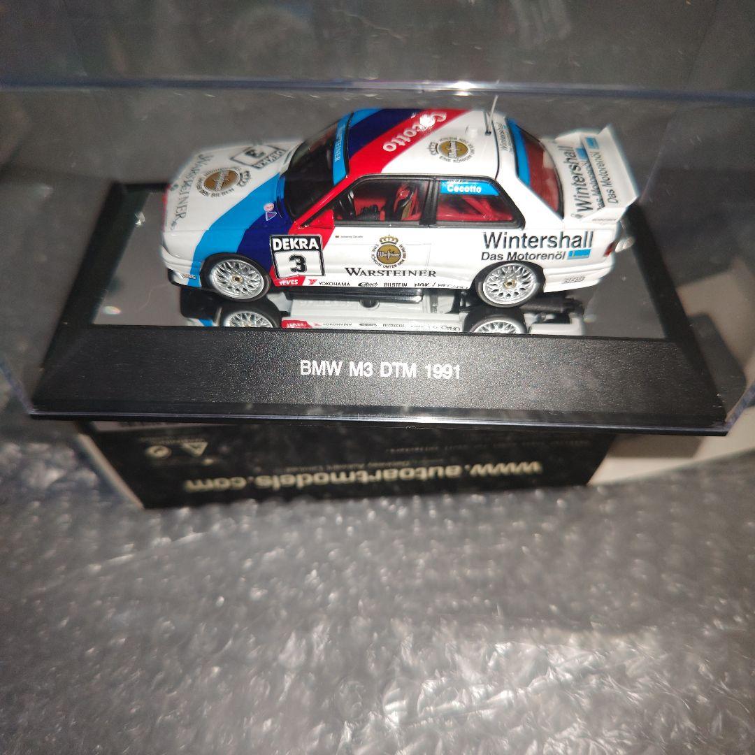 1/43　オートアート　BMW M3 E30 DTM 1991 ＃3