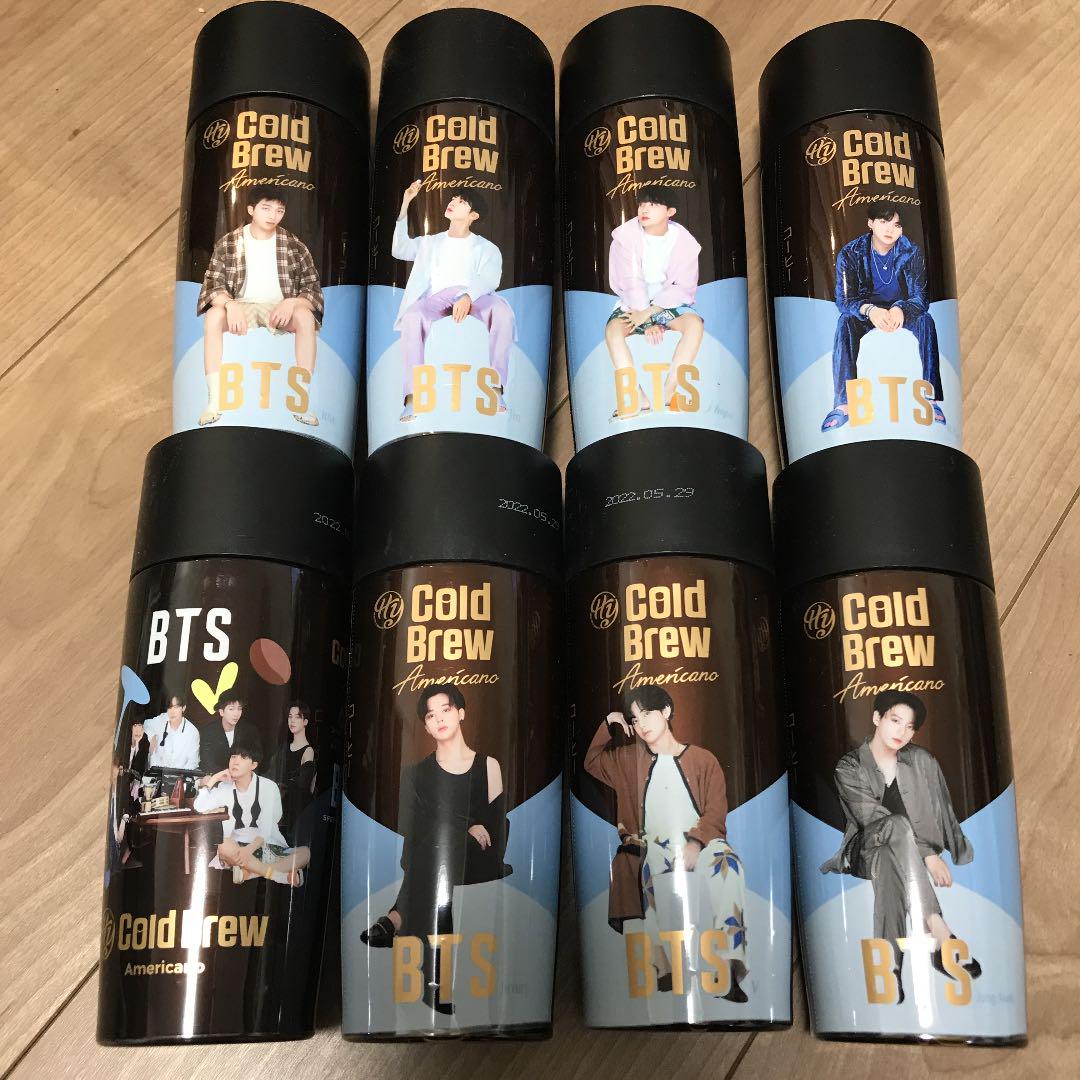 BTS コールドブリュー 中身あり 8本セット