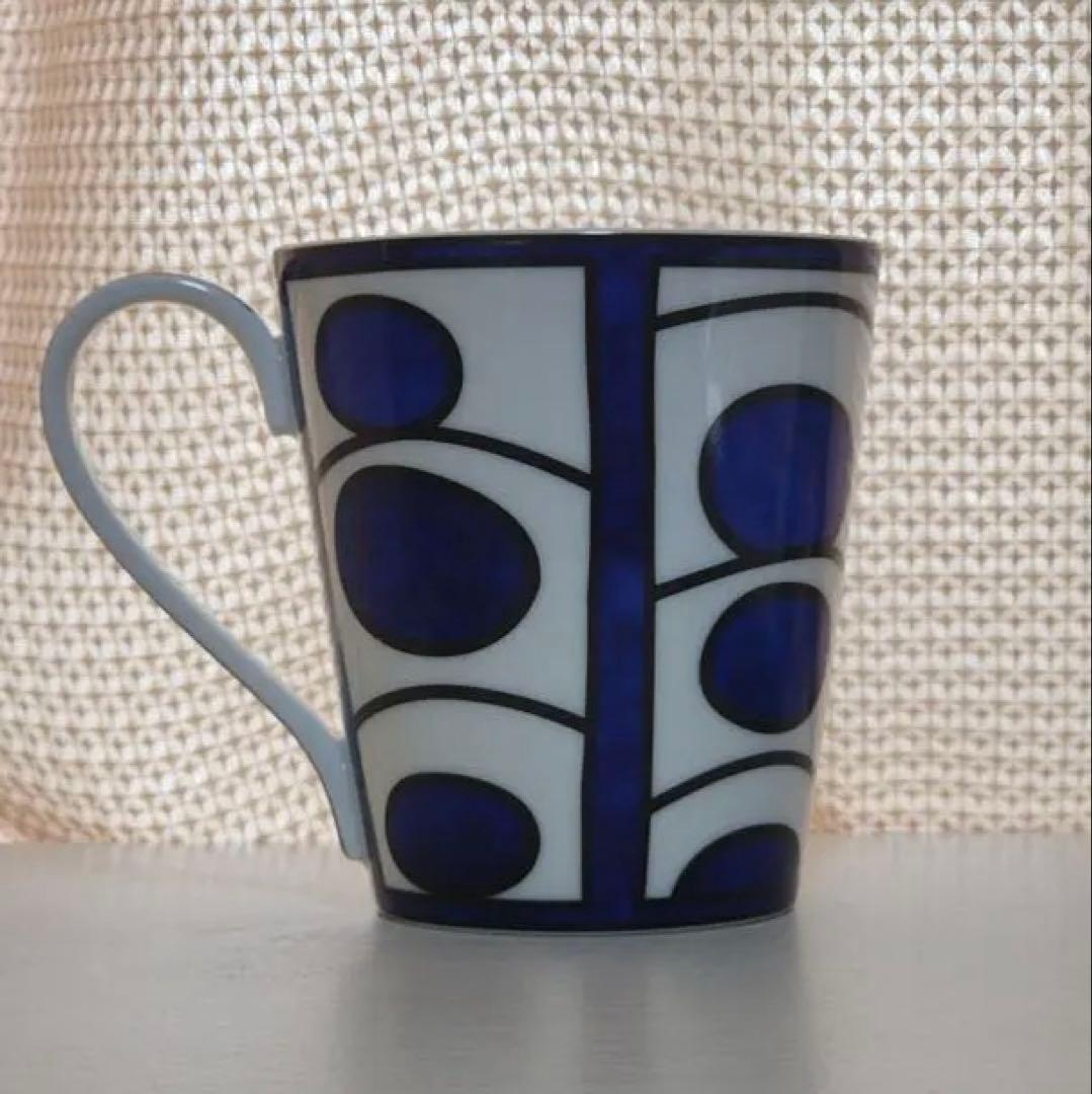 HERMES エルメス マグカップ ブルーダイユール