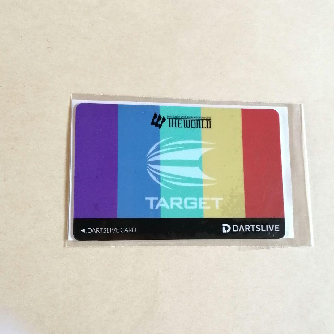 【50％OFF】 THE TARGET WORLD ダーツライブカード 限定テーマ入り ダーツ