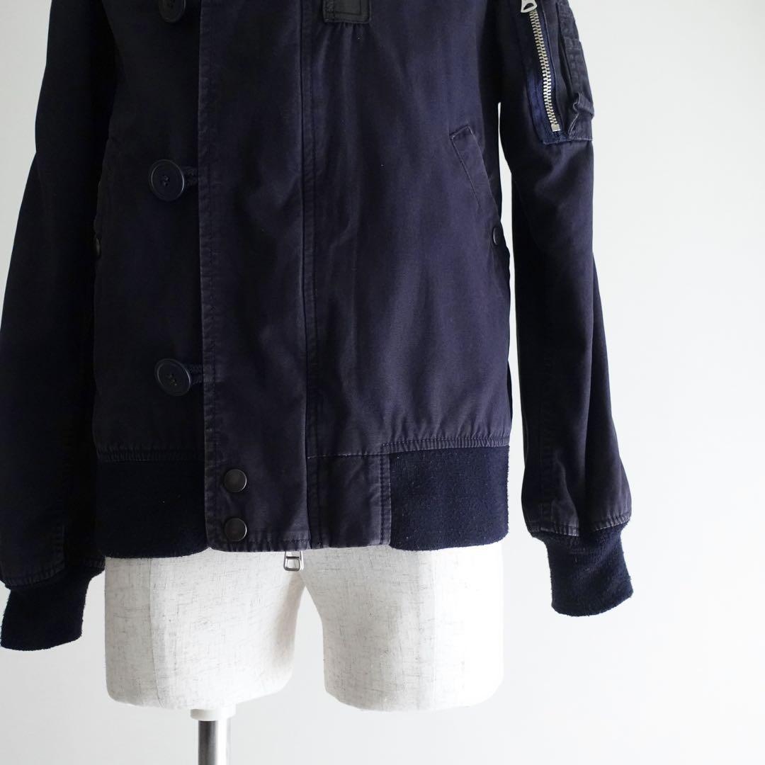 ジャケット・アウター ALPHA INDUSTRIES N-2A Navy Cotton Jacket