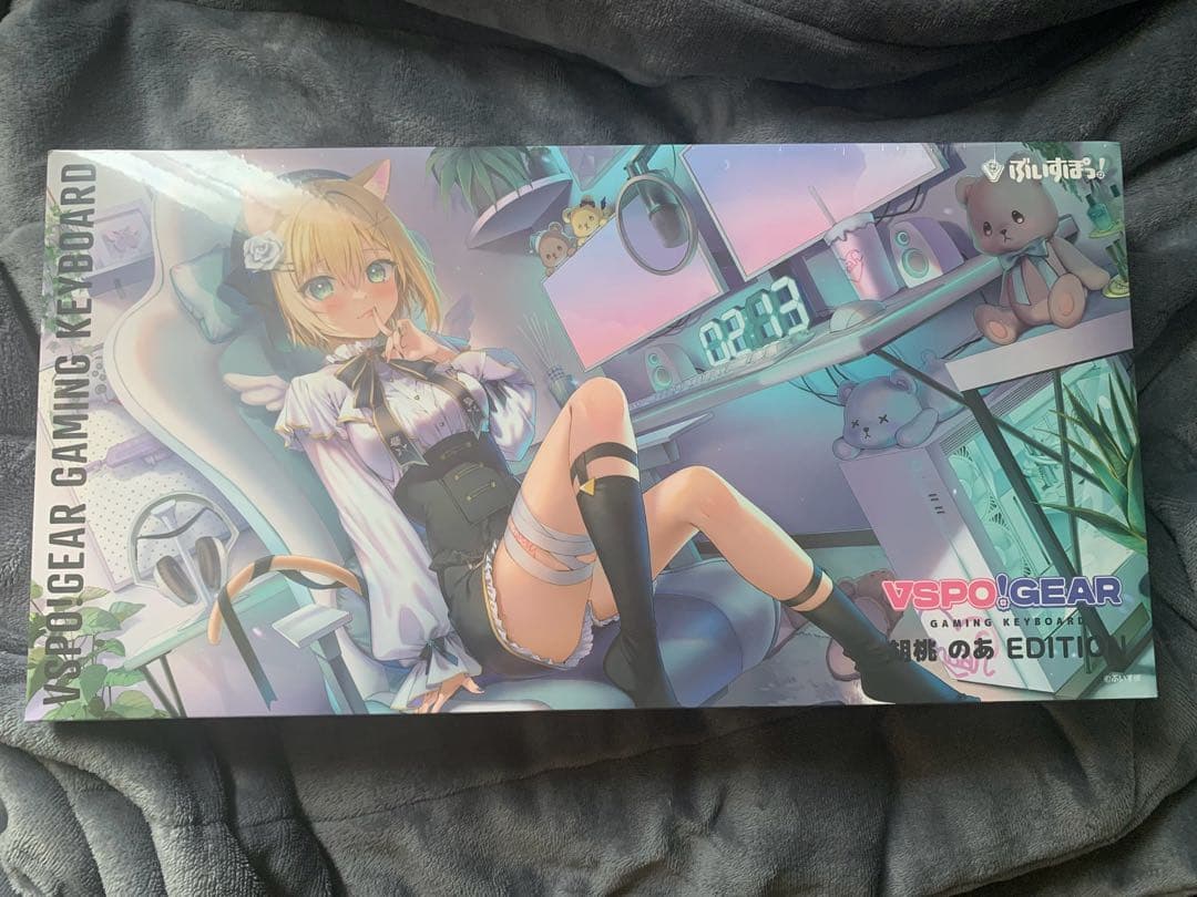 ぶいすぽっ！ゲーミングキーボード　胡桃のあ 未開封 未使用