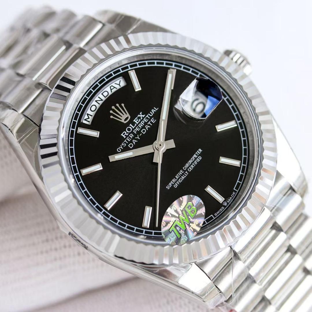 ROLEX 美品40mm 人氣の腕時計b