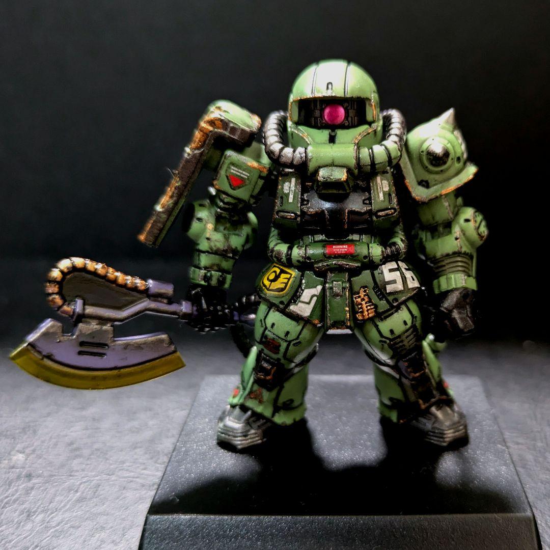 半額 福袋の通販 ガンダムコンバージ 部分塗装 ククルス・ドアン専用ザク ロボット
