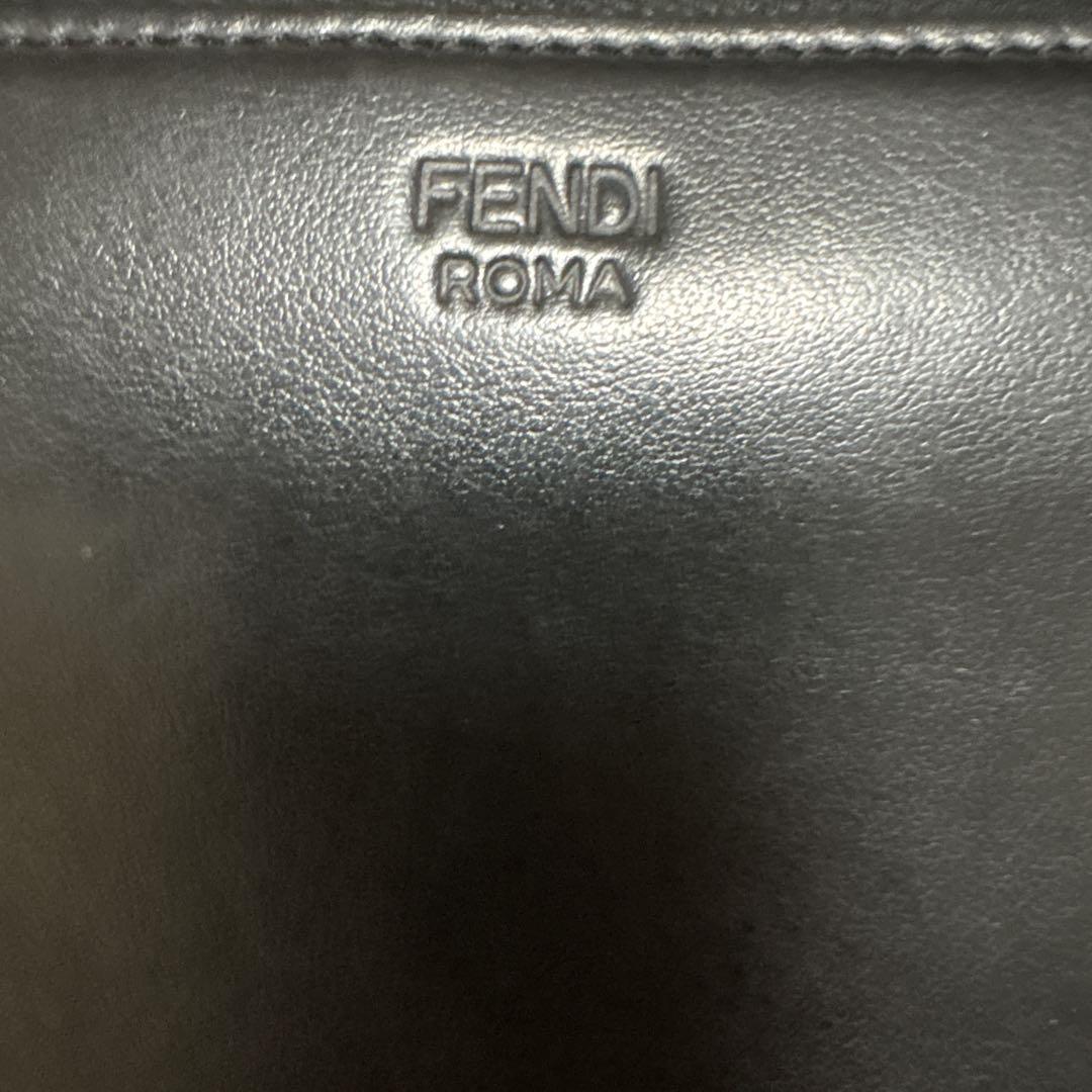 希少】 FENDI 長財布 モンスター バグズアイ ブラック バイ