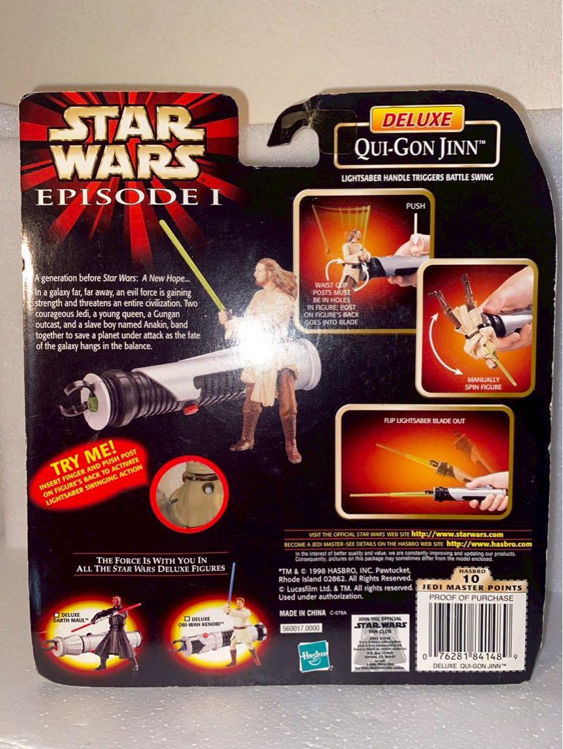 【送料0円】 スター・ウォーズ 3体セット フィギュア デラックス エピソード1 SF・ファンタジー・ホラー