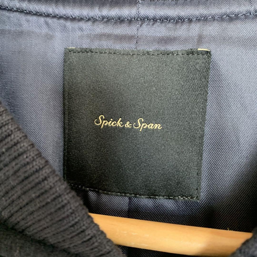 Spick & Span スピック & スパン ウール混 ジップアップ