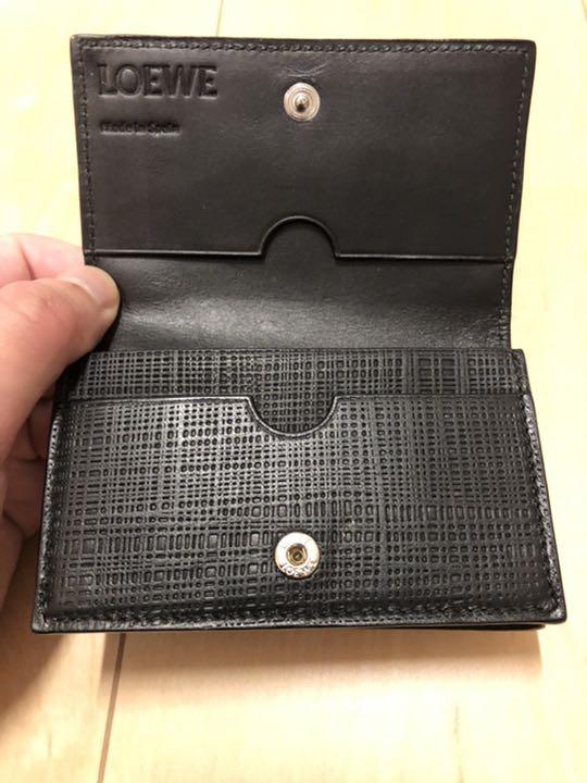 2022得価 お買得 LOEWE ロエベ ラウンドアナグラム長財布 名刺入 カードケース z8KEy-m65916380731 特価限定品