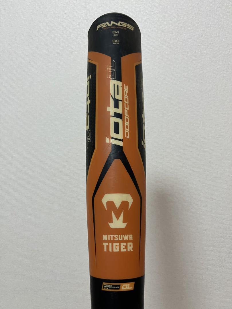ミツワタイガー野球 軟式 バット レボルタイガー イオタ ダブルレイヤー
