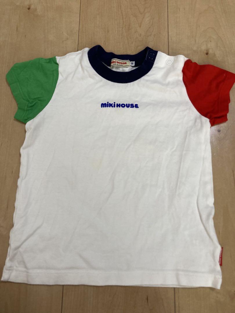 ミキハウスTシャツ 3点セット 90 - メルカリ