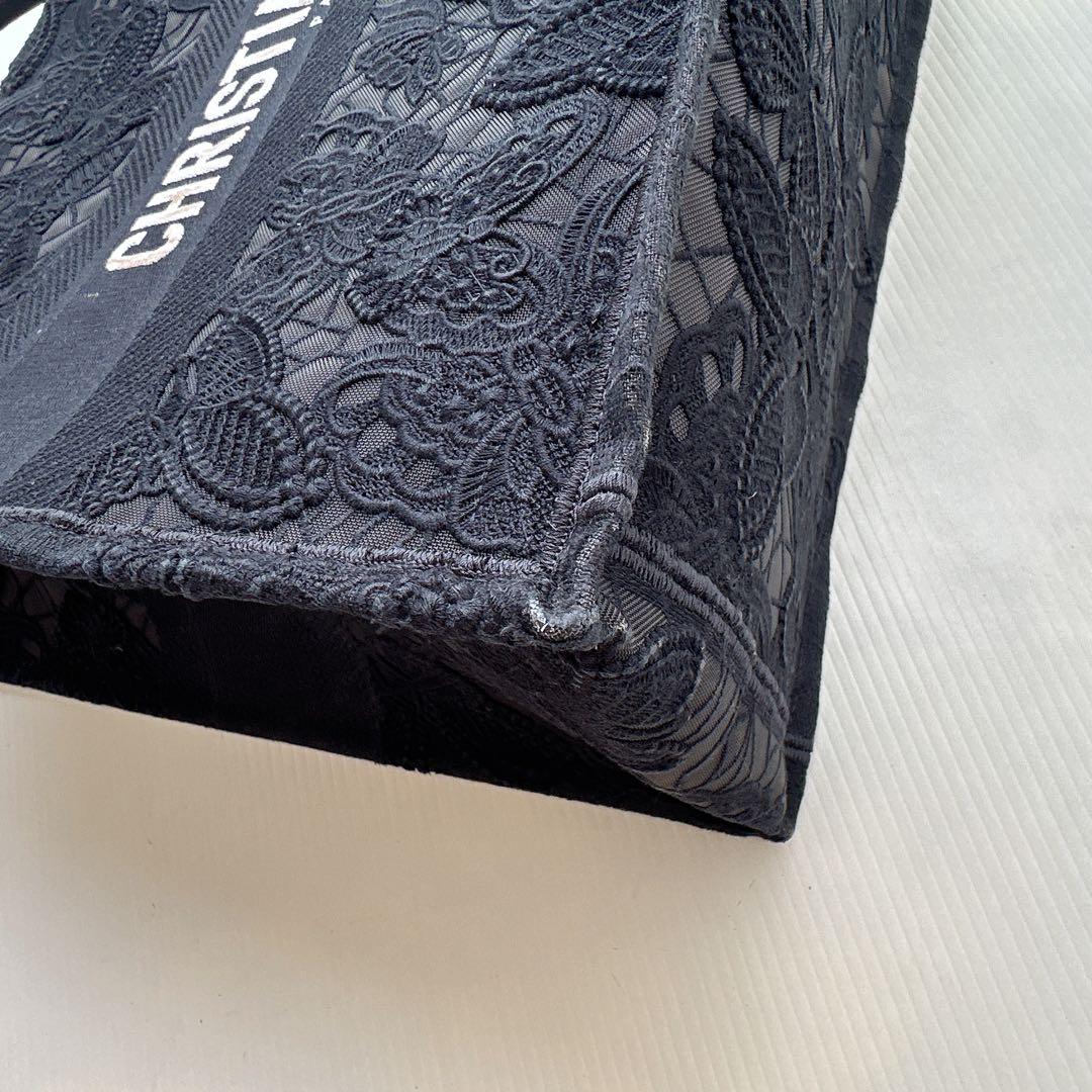 Dior Book Tote ディオール　ブックトートバッグ　バタフライ　レース