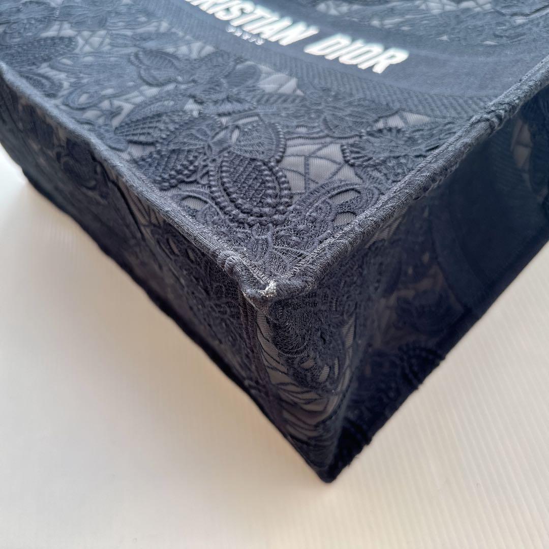Dior Book Tote ディオール　ブックトートバッグ　バタフライ　レース