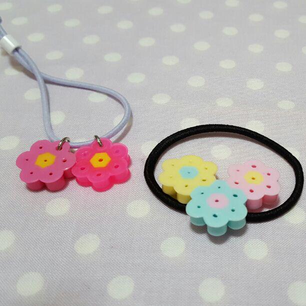 ハンドメイド ぽっぷヘアゴム ヘアゴム - メルカリ