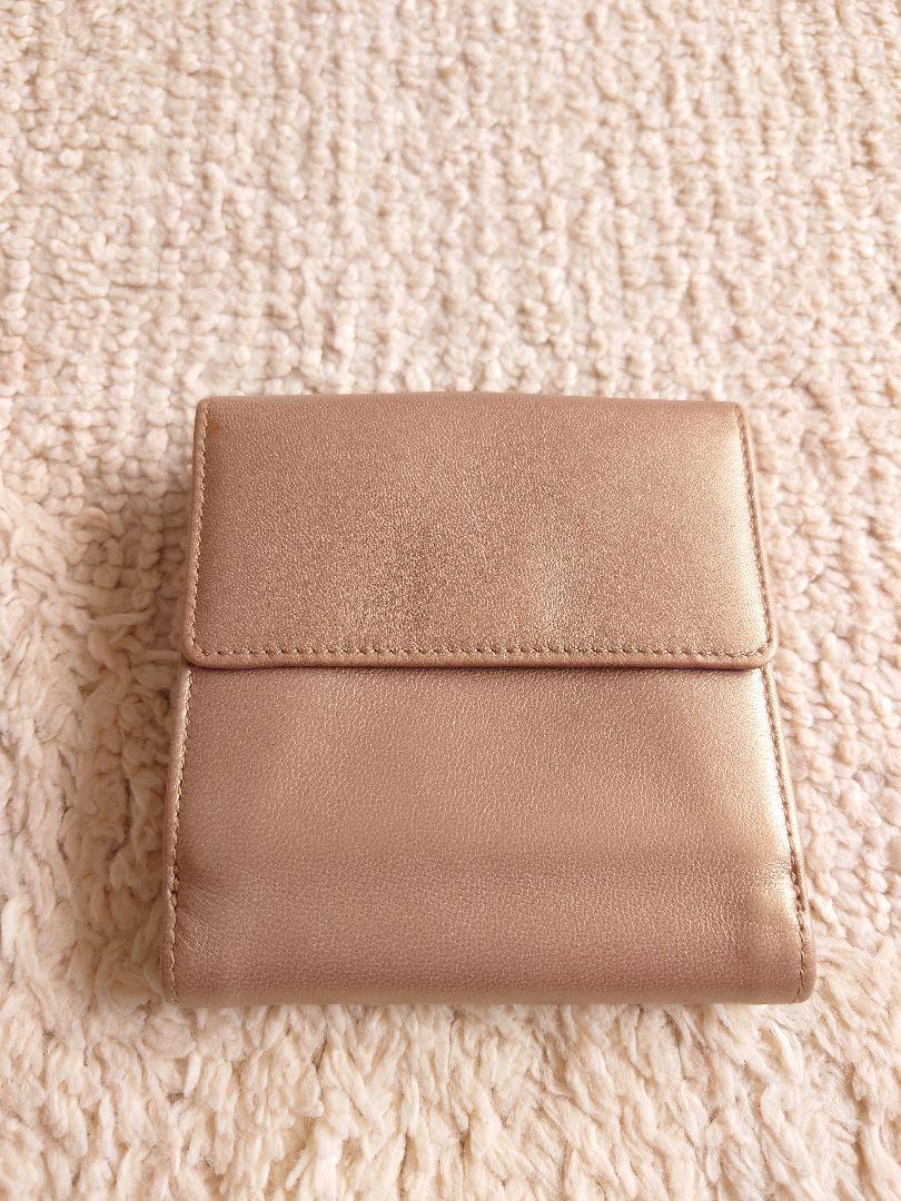 LOEWE ロエベ 二つ折り財布 ウォレット ゴールド アマソナ