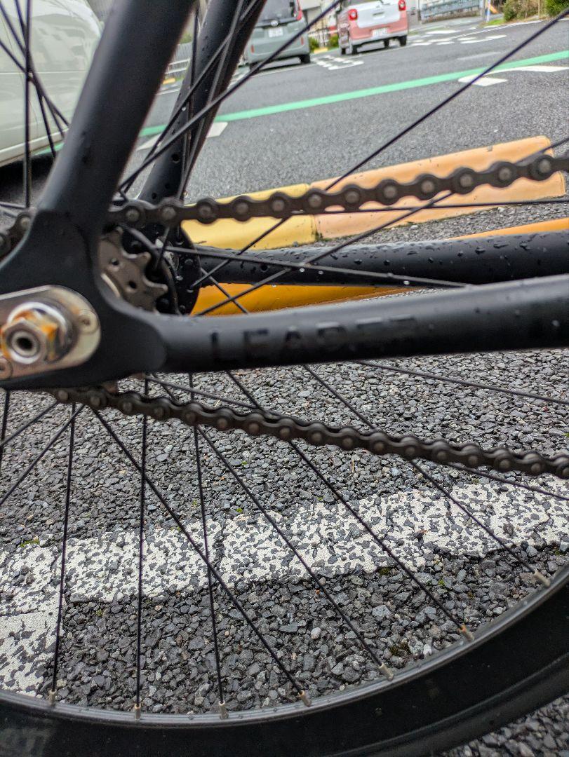 自転車　ピストバイク　LEADER（リーダーバイク）735　固定ギア