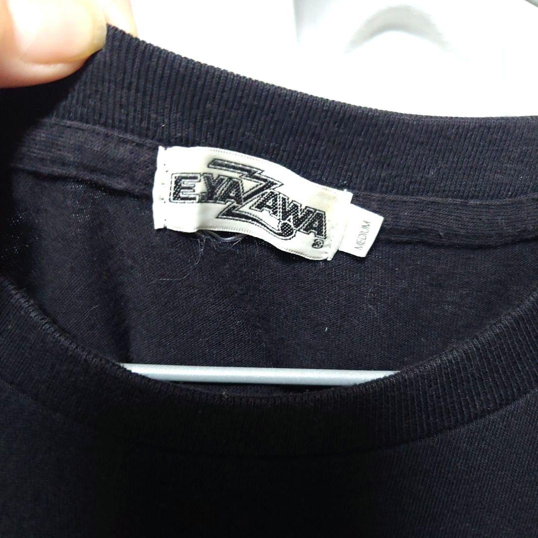 矢沢永吉 ビックスター 星プリント Tシャツ Mサイズ E.YAZAWA 黒