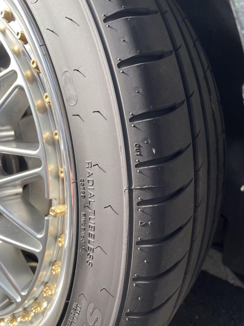 WORK VS XV 20インチタイヤホイール4本セット