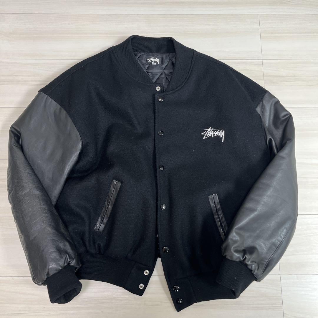 Stussy 80s スタジャン XL - メルカリ