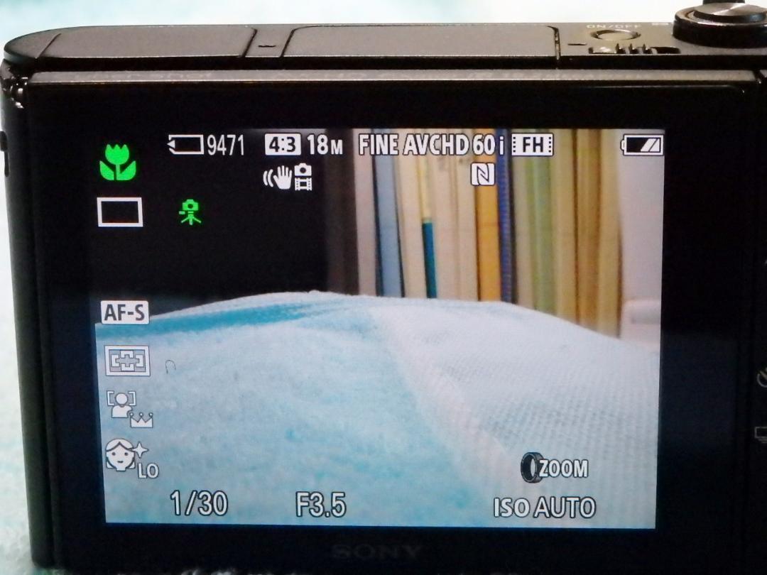 SONY 30倍ズームデジカメ Cyber-shot DSC-HX90V