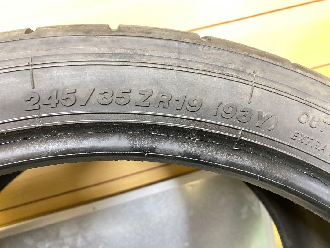 245/35ZR19・ADVAN A052・2021年製・2本・中古