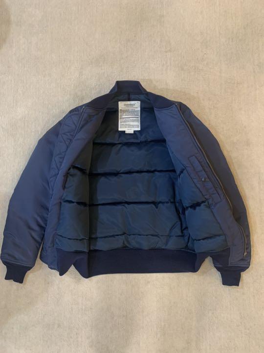 STAMMBAUM MA-1 ダウンジャケット Navy M 定価66,000円