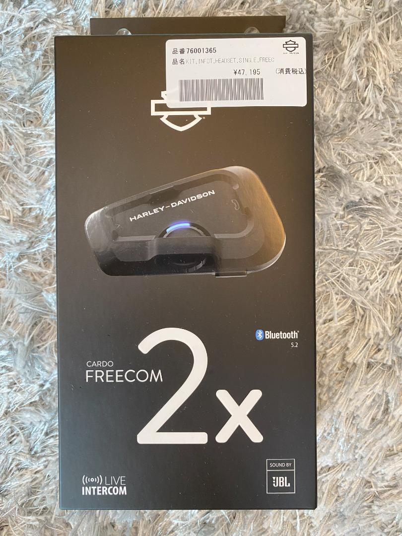 未開封 正規品 Cardo Freecom 2x Bluetooth インカム