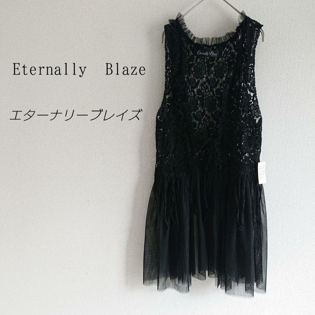 エターナリーブレイズ チュールレース ジレ ブラック F