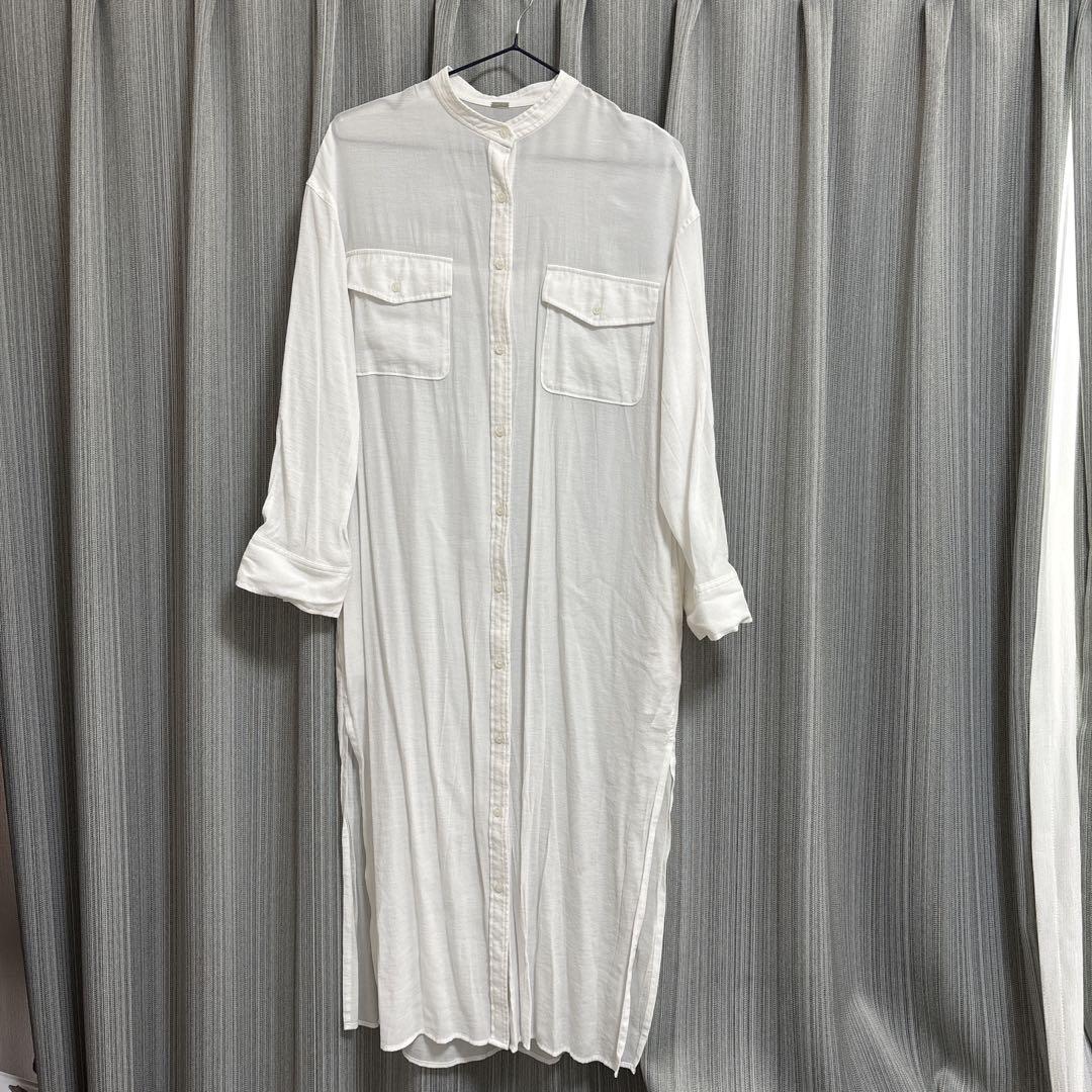 Mila Owen ミラオーウェン ロング シャツ ワンピース 0 新品未使用 新品】ミラオーウェン Mila Owen ワンピース シャツワンピース
