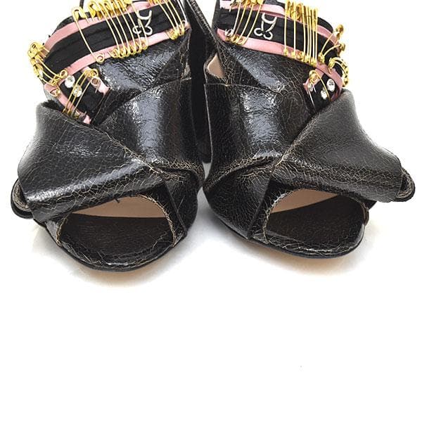 新品❤️ヌメロヴェントゥーノ 定価約11万 リボン サンダル 35(約22cm