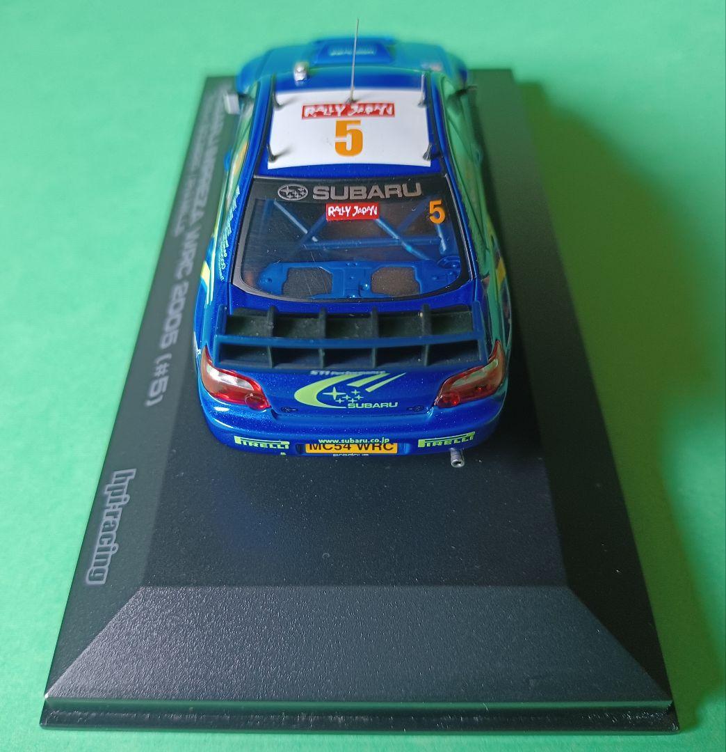 【希少 ソルベルグ 無念】1/43 スバル・インプレッサ WRC2005 #5