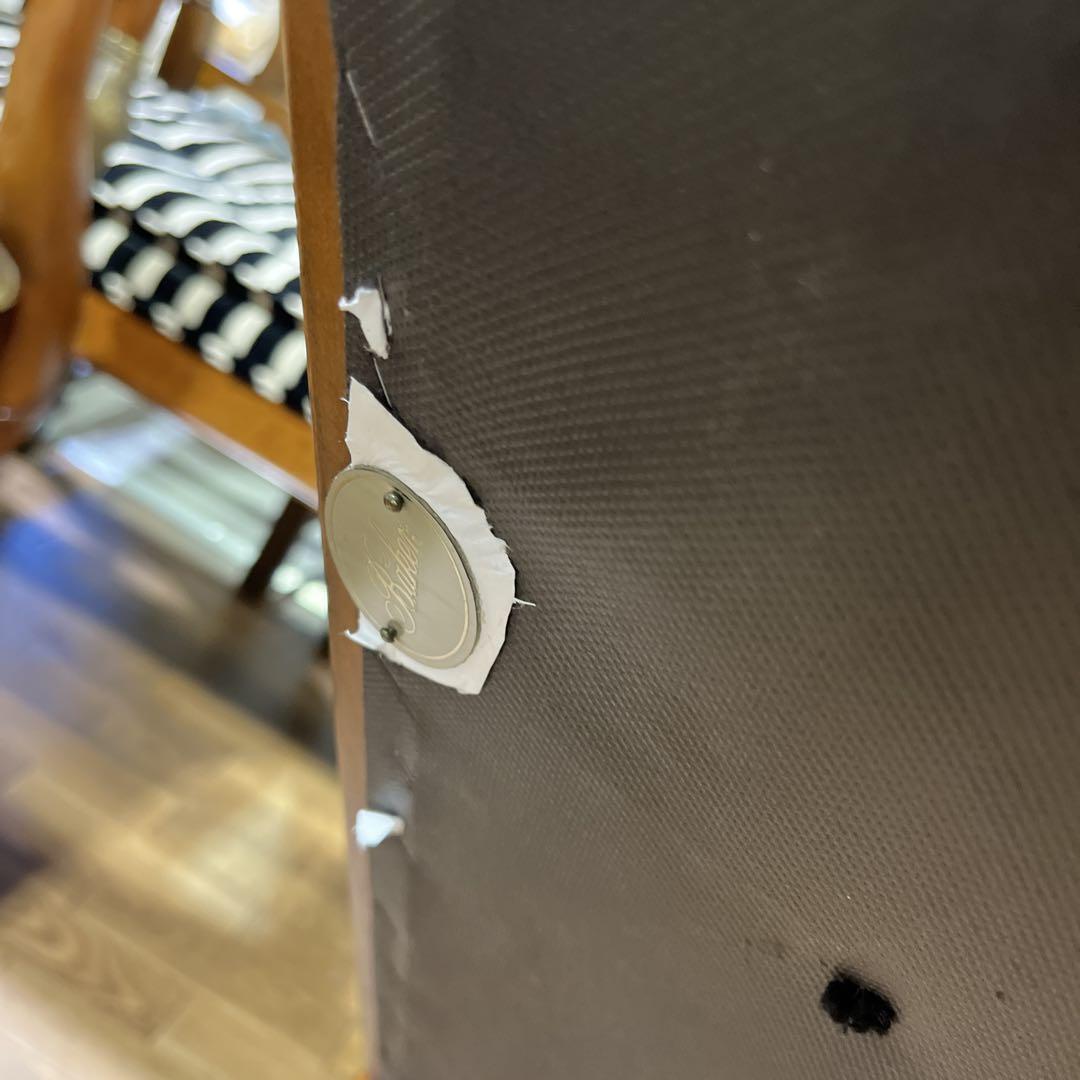 【輸入家具】USAベンチ◆クラシック◇ファブリック◇ベイカー家具◆