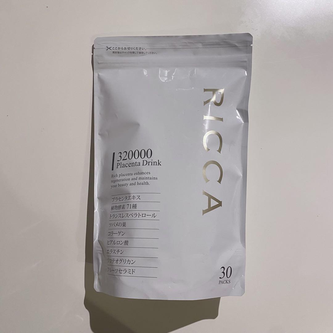 【新品未開封】 RICCA 320000 プラセンタドリンク 30包入 正規品