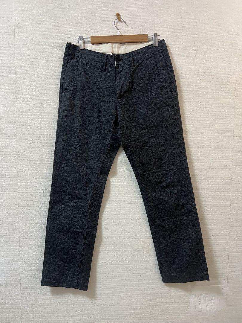 Burgus Plus 杢 チノパンツ 31 Modern 日本製