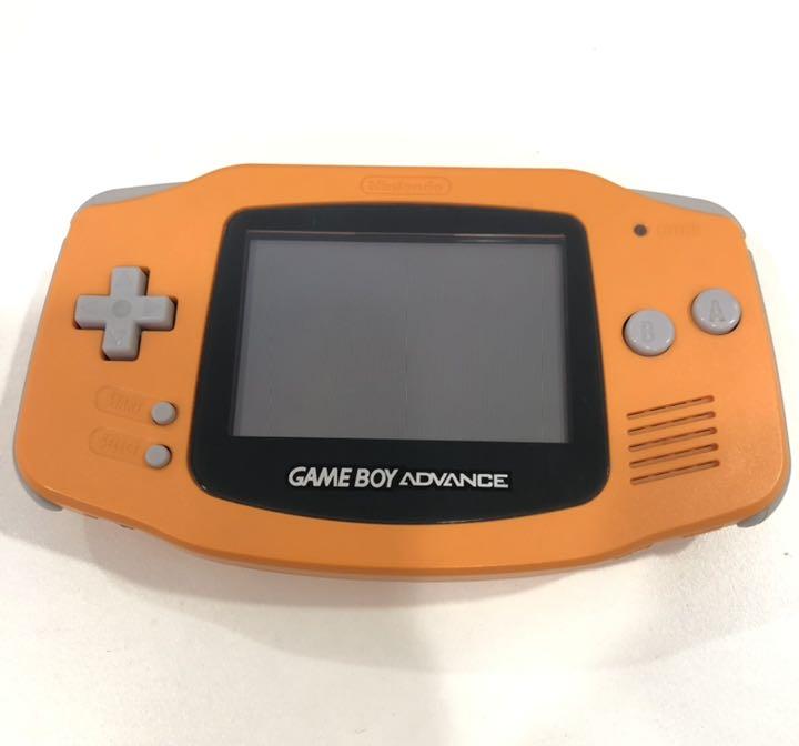ジャンク品 ゲームボーイアドバンス 本体 オレンジ ジャンク