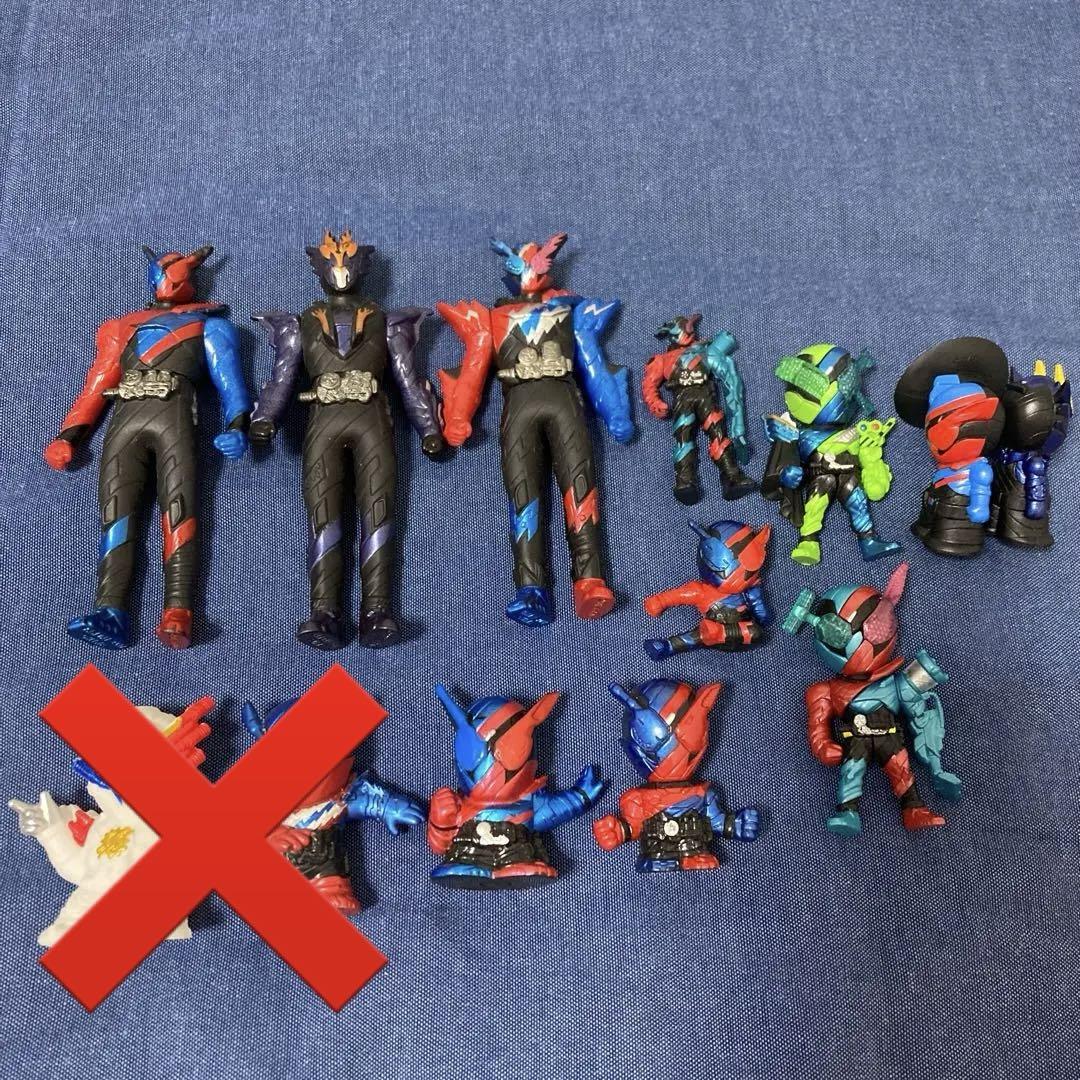 仮面ライダービルド ソフビ フィギュア まとめ売り 仮面ライダー