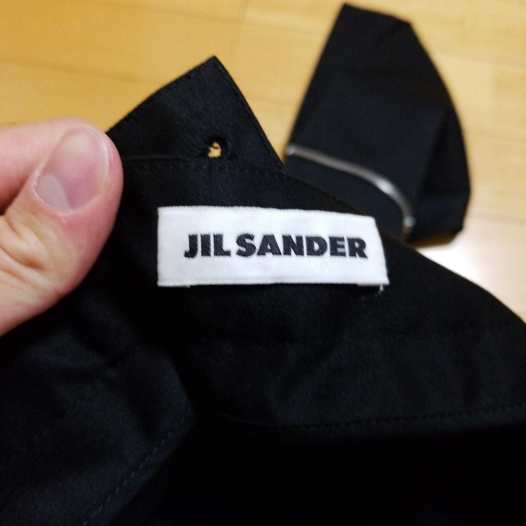JIL SANDER ジルサンダー クロップドパンツ 白 4104825E0017 JIL SANDER ジルサンダー クロップドパンツ ジップパンツ