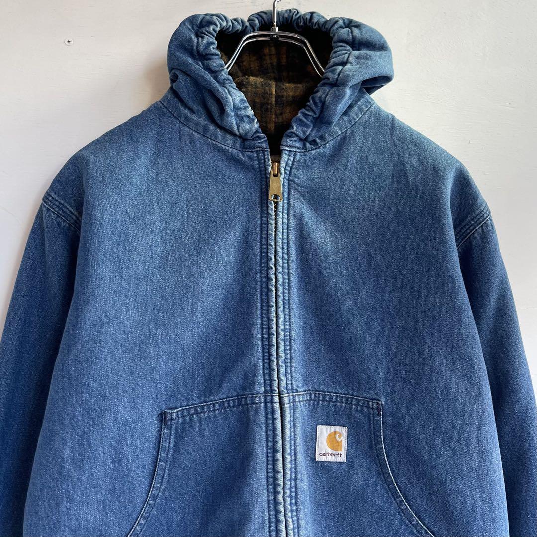 00s Carhartt デニムジャケット アクティブジャケット カーハート