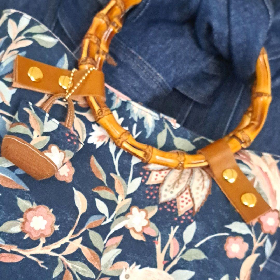 ෆ˚*ウィリアムモリス【Morris&Co. 】˚*リングハンドルバッグ˚