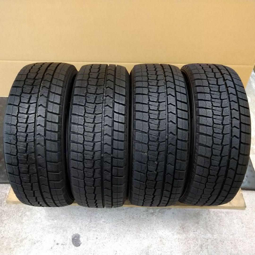 ★バリ山 205/55R16 ダンロップウインターマックスWM02 21年製4本
