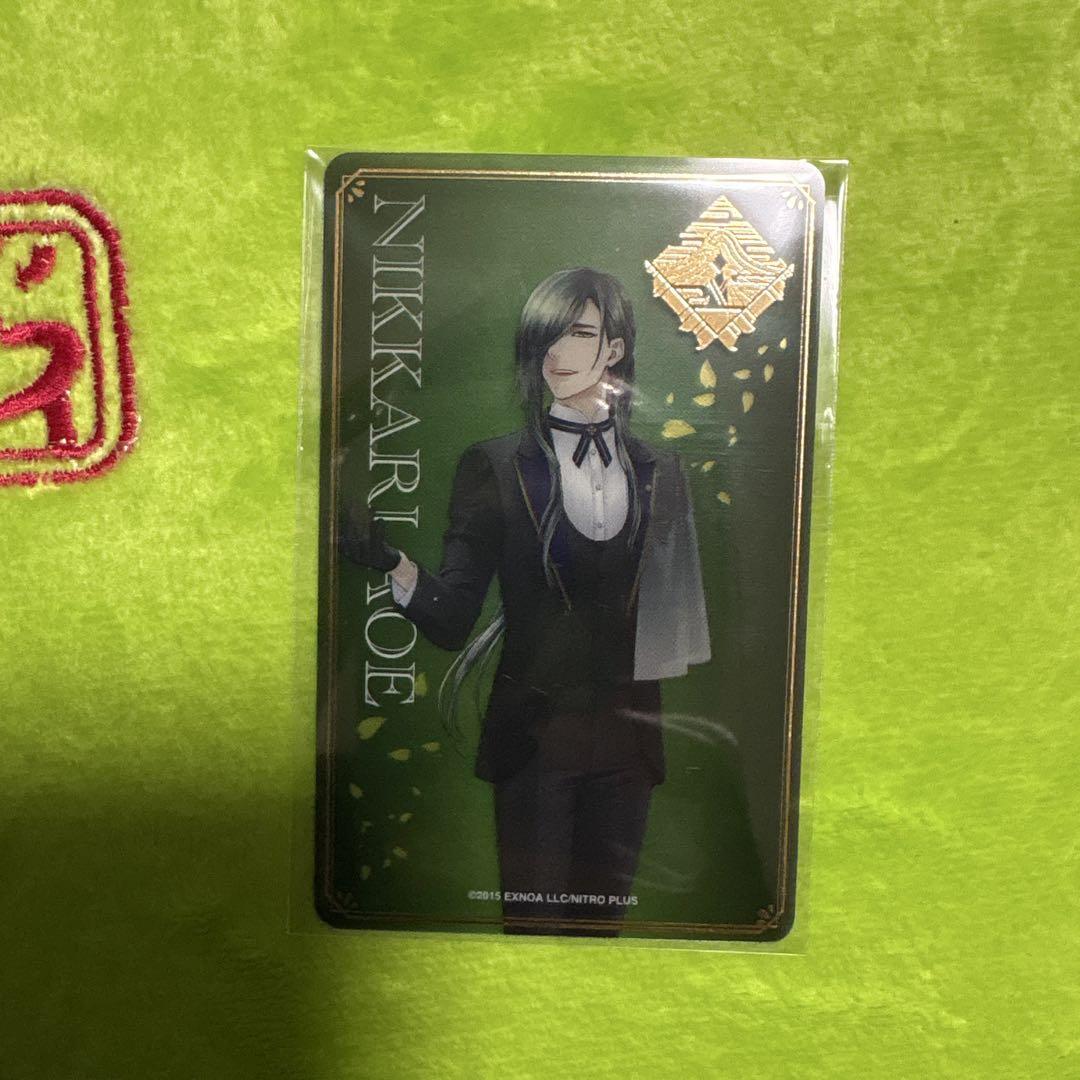 刀剣乱舞 大本丸博 2025 祝装箔押し クリアカード クリカ にっ