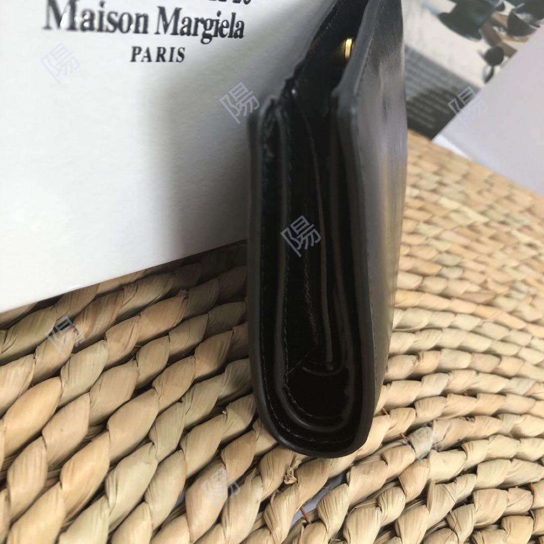 Maison Margiela メゾンマルジェラ 二つ折り財布 ブラック