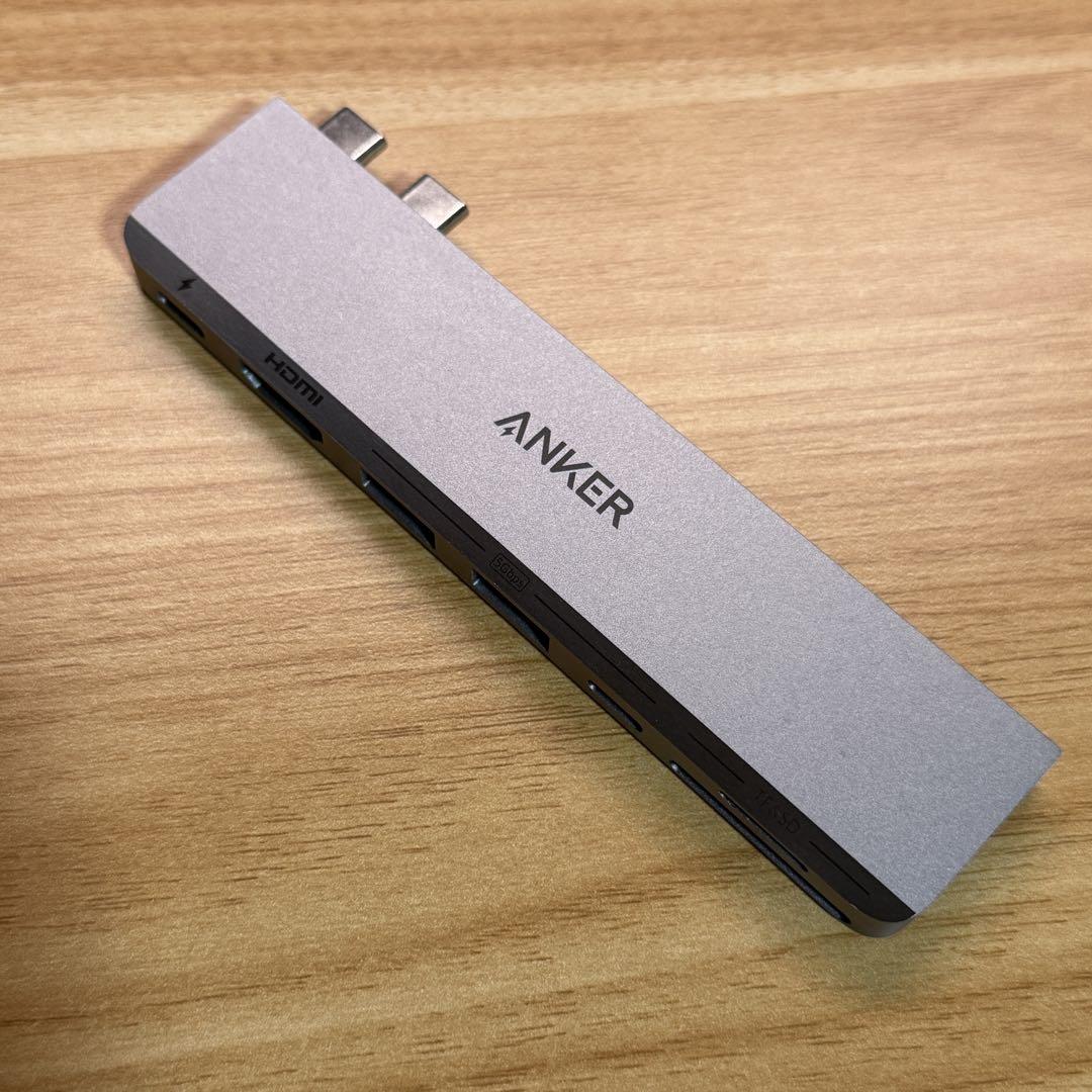 新品同様 Anker 547 USB-C ハブ
