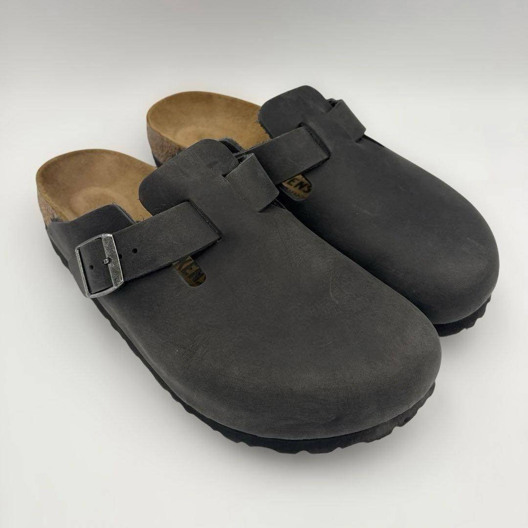 ビルケンシュトック ボストン オイルドレザー Boston / ボストン オイルドレザー ブラック | BIRKENSTOCK