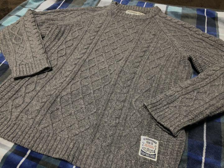 ブランド ネイバーフッド×CASH L グレーneighborhood pOmaL-m65941704670 CAニット れなし