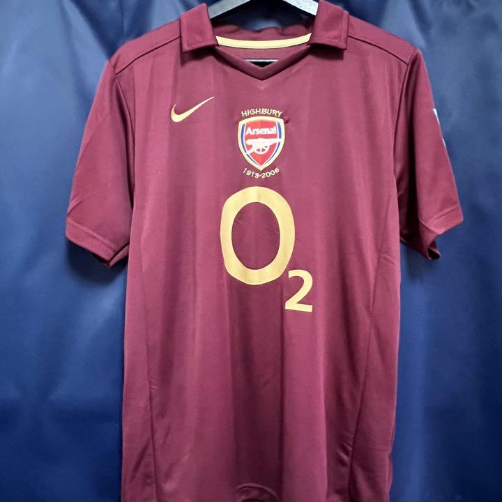 フットサル アーセナル ユニフォーム 05/06 ハイバリーモデル Arsenal ナイキ