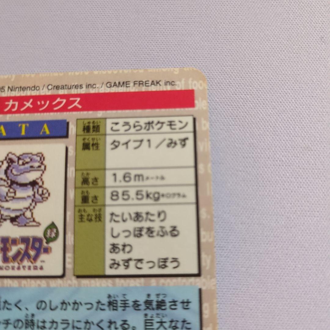 カメックス 009目立った傷や汚れなし