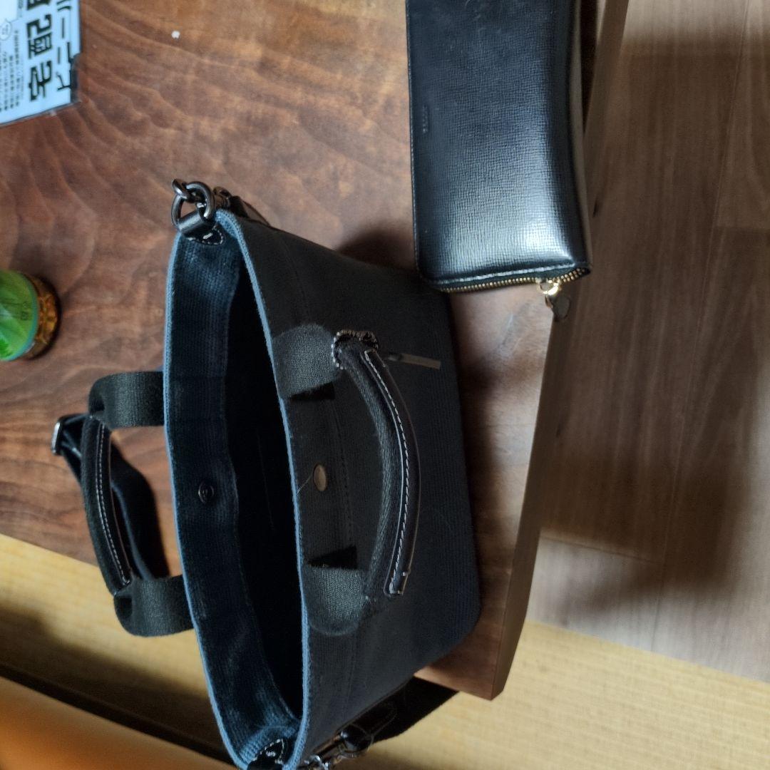 新品未使用COACH 手提げバッグブルー