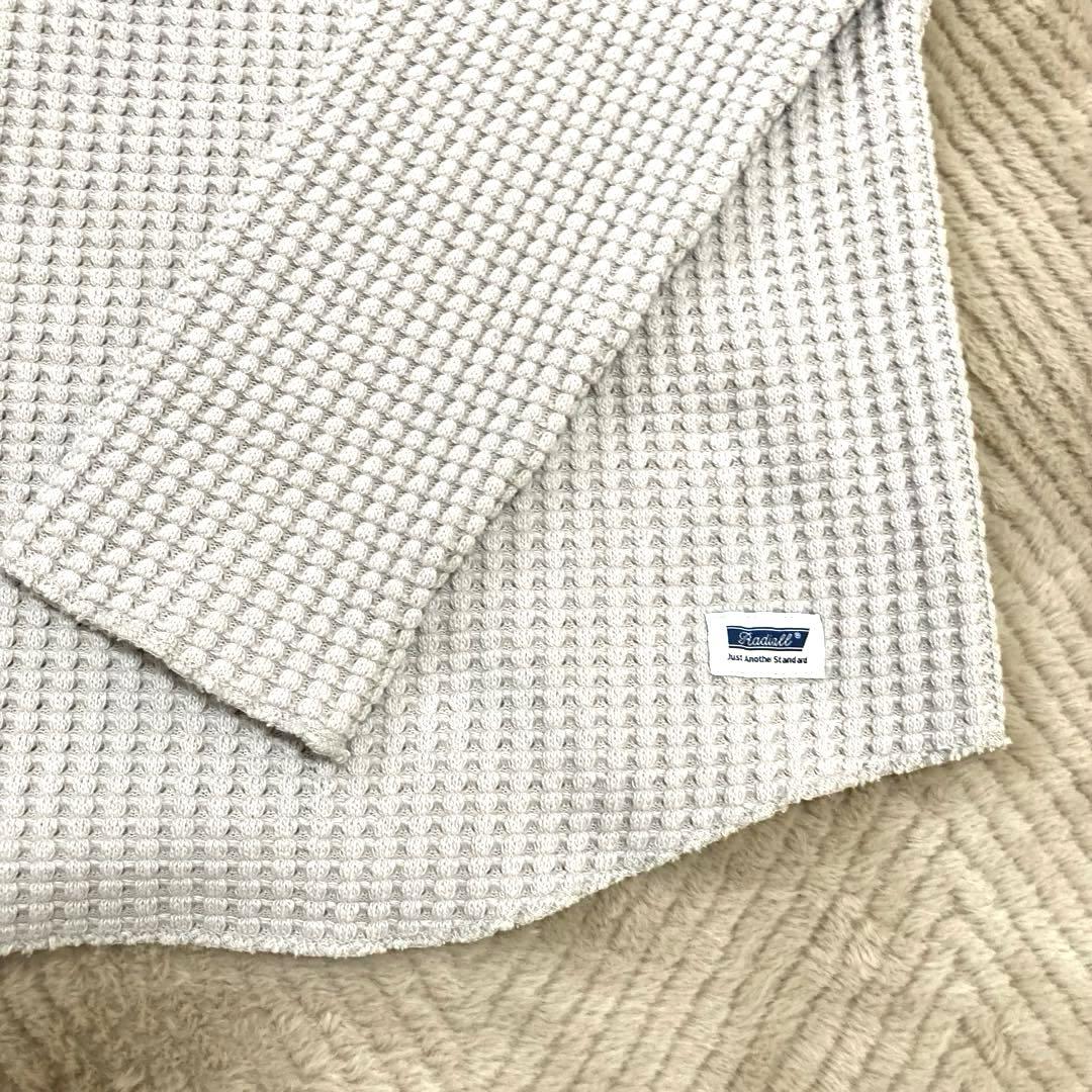 RADIALL ラディアル ビッグワッフル ボートネック ロンT XL